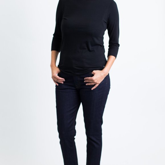 Slim Mid-Rise Indigo Denim (New) - Picture 3 of 3